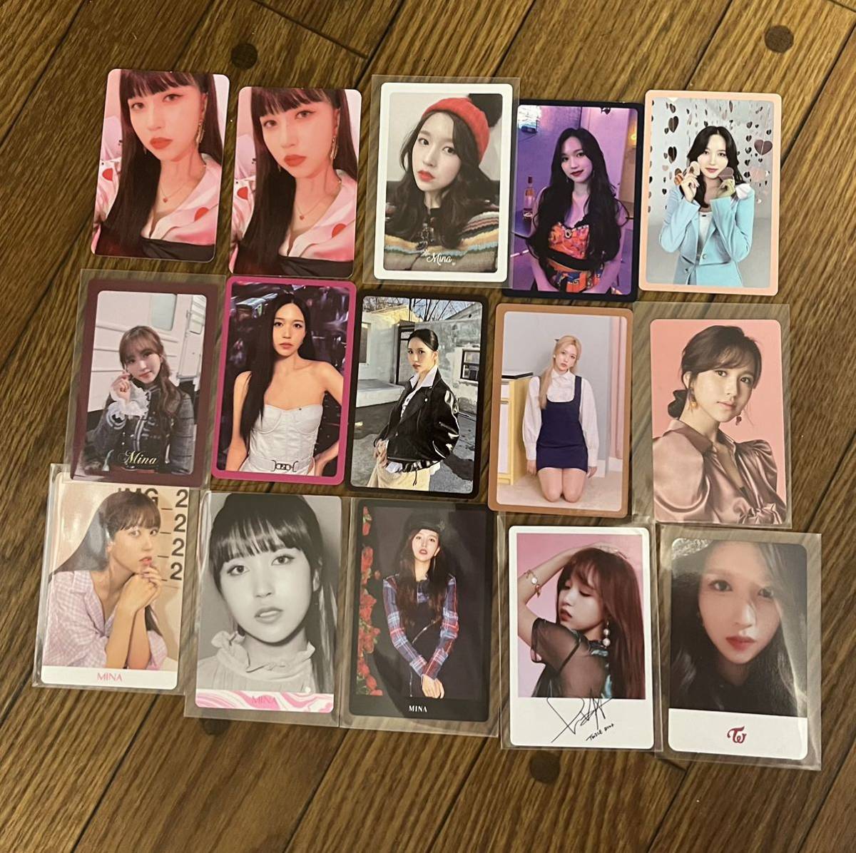 韓流 TWICE ミナ のみ トレカ 61枚 セット MINA FANCY MORE＆MORE What 
