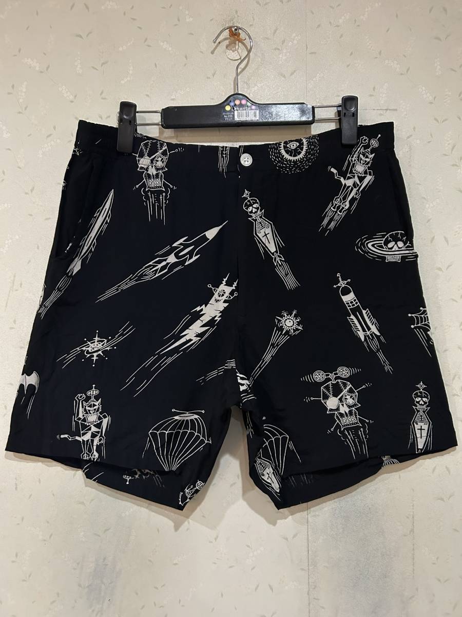 GUILTY PARTIES ブラウンショートパンツ　Mサイズ WACKO MARIA Guilty Parties WOLF'S HEAD ワコマリア ウルフズヘッド