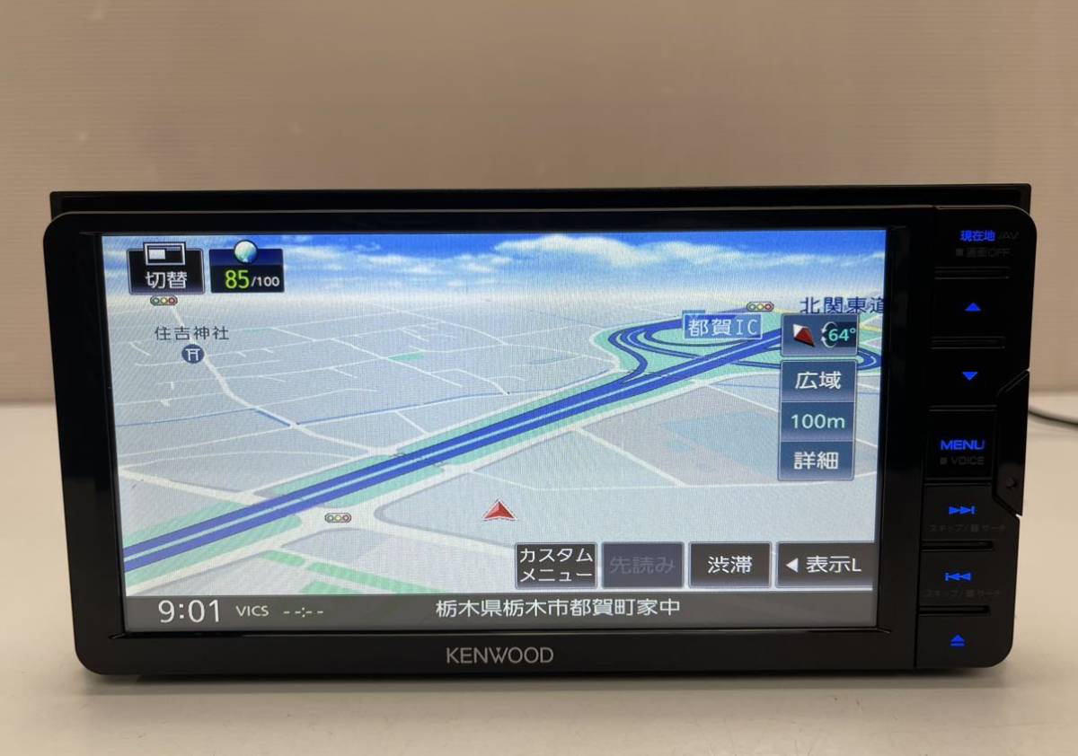 美品 KENWOOD ケンウッド メモリーナビ MDV-S709W ワイド 2022年CD/SD
