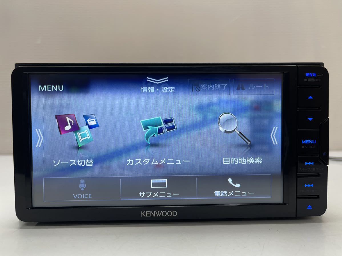 美品 KENWOOD ケンウッド メモリーナビ MDV-S709W ワイド 2022年CD/SD