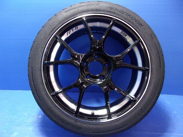 H】SSR GTX02 18インチ 8.5J +45 114.3 5H 未使用品 HANKOOK VENTUS R 