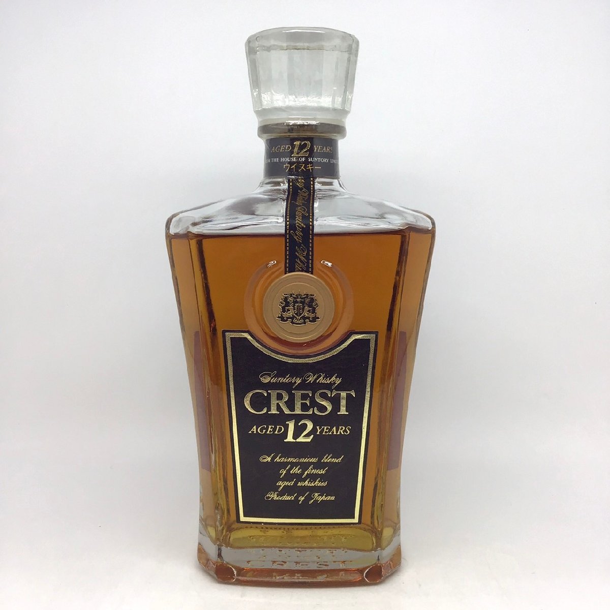 未開栓SUNTORY サントリー CREST クレスト 12年 ウイスキー 700ml 43