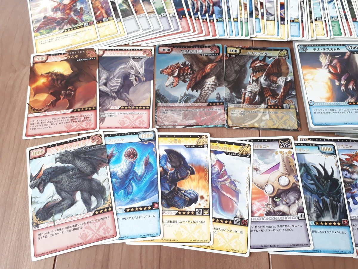 モンスターハンター TCG モンハン ハンティングカード HC 大量まとめ 