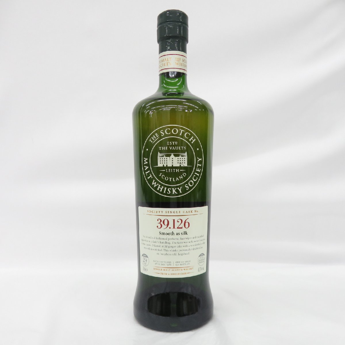 未開栓】ザ・スコッチモルトウイスキー・ソサエティ SMWS 39.126
