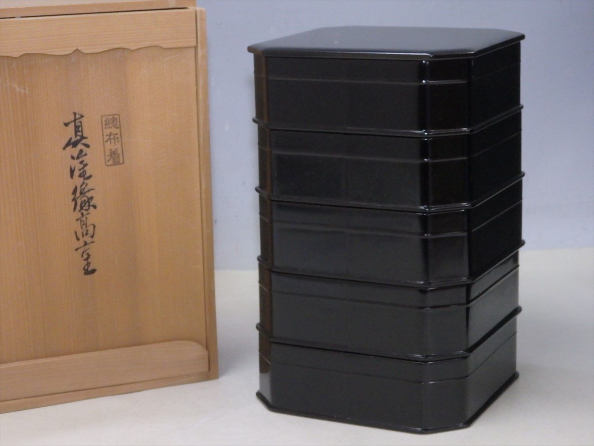 漆器五段重箱の中古品・新品 2026年最新Yahoo!オークション 木製 縁高