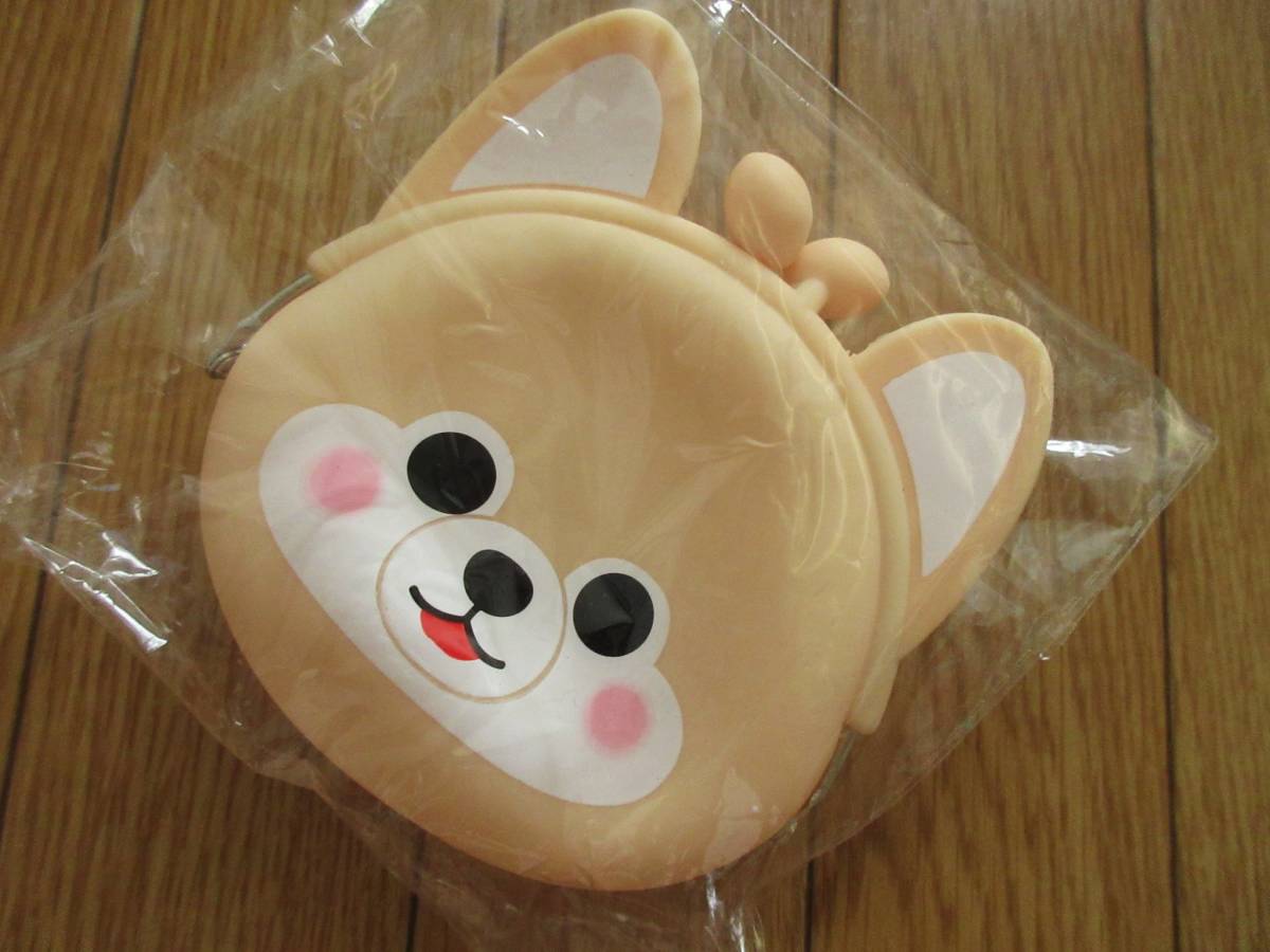 豆しば三兄弟 シリコン がまぐち （さすけ） がま口 小銭入れ コイン 