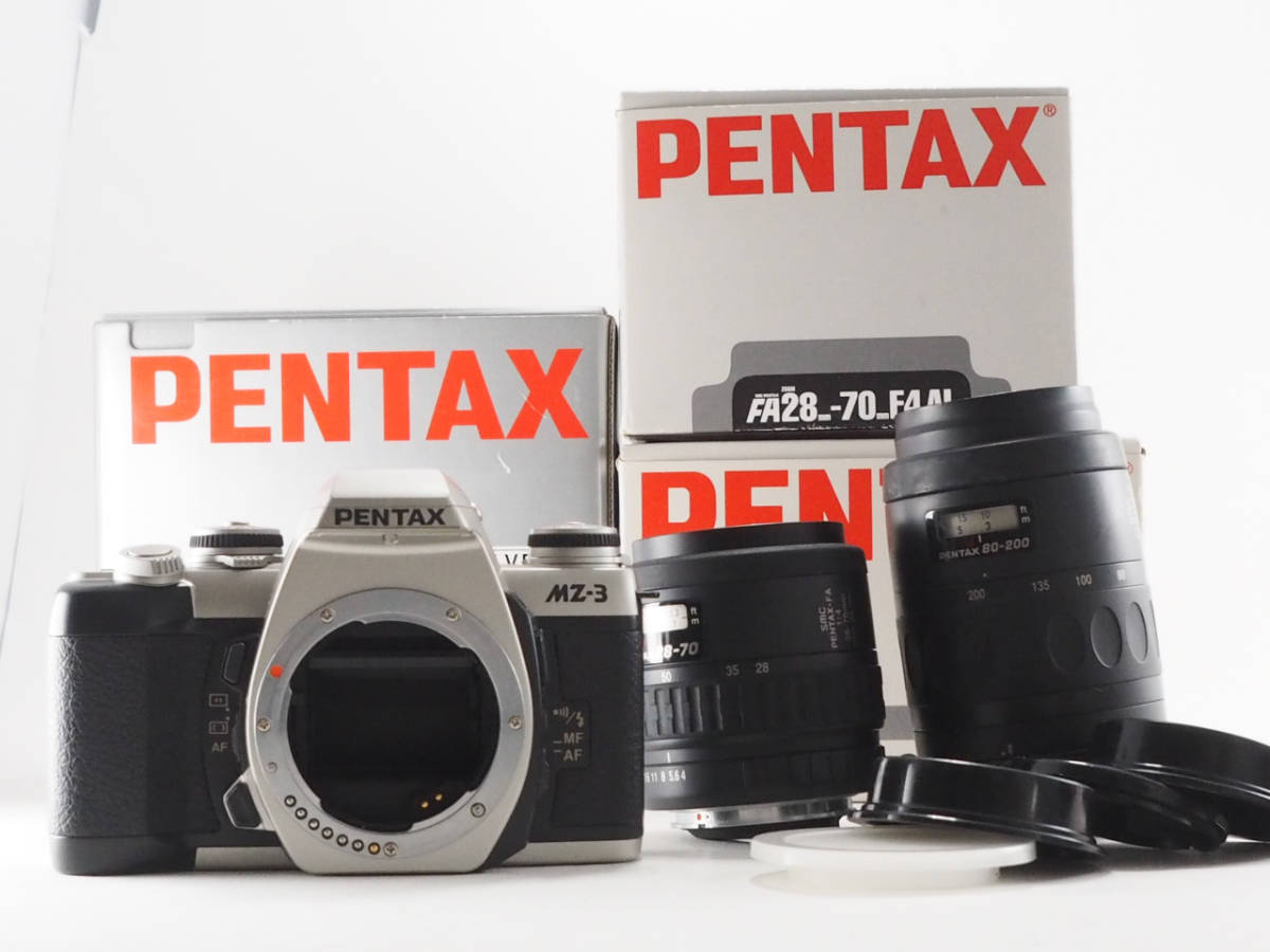 PENTAX MZ-3 + FA 28-105mm ペンタックス 完動・美品 PENTAX MZ-3 + FA