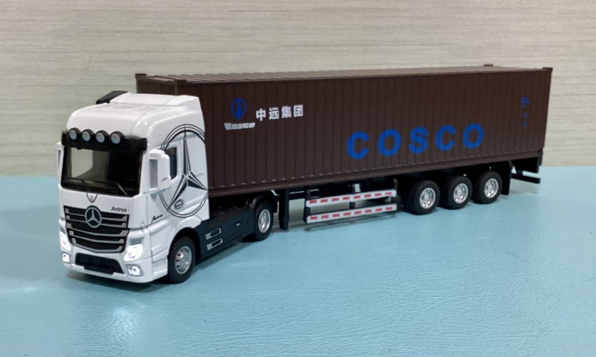 メルセデス ベンツ コンテナ COSCO 1/50 ホワイト 送料無料