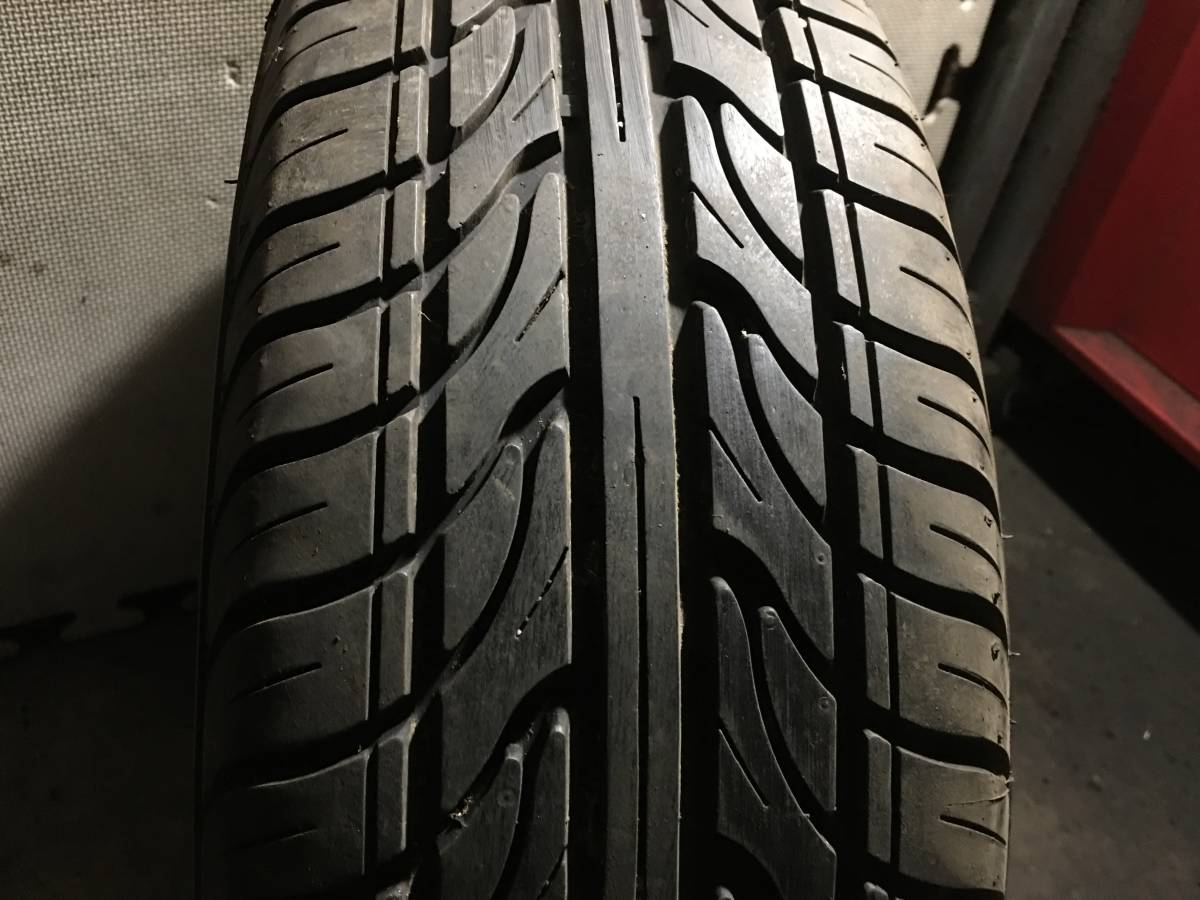 195/45R16】バリ山ラジアルタイヤ【16×6J+43 PCD100 4H】A-TECH 