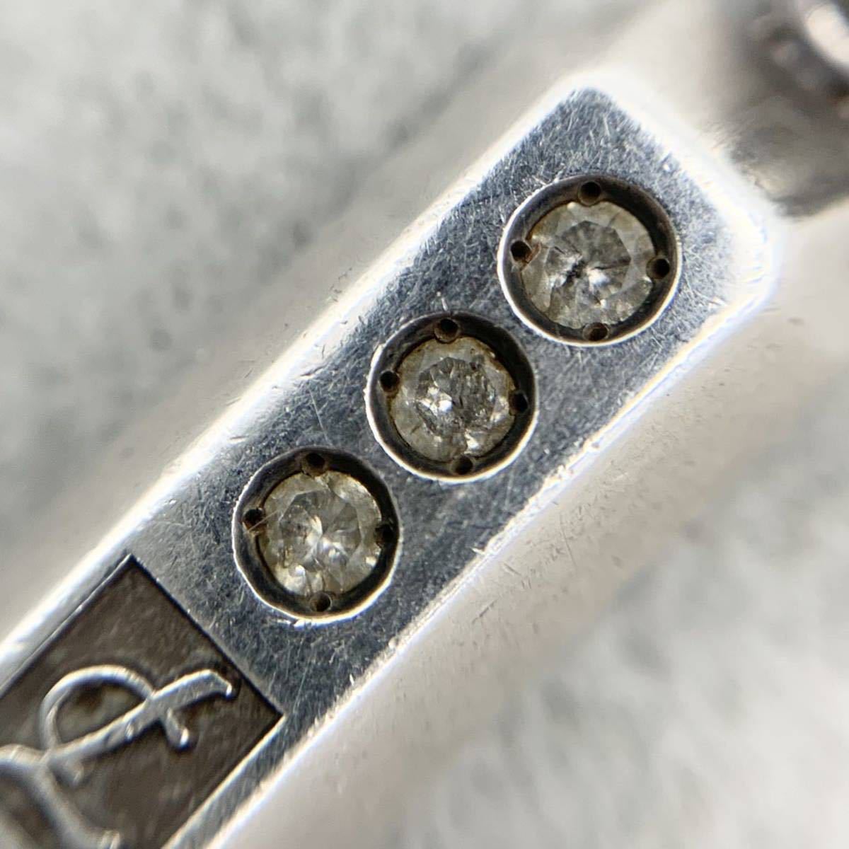 FN8777H Leda SILMA レダシルマ Silver 925 シルバー ダイヤモンド 3P