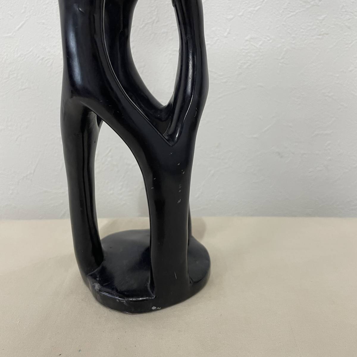 ビンテージ ソープストーン オブジェ インテリア モダンアート 人 雑貨