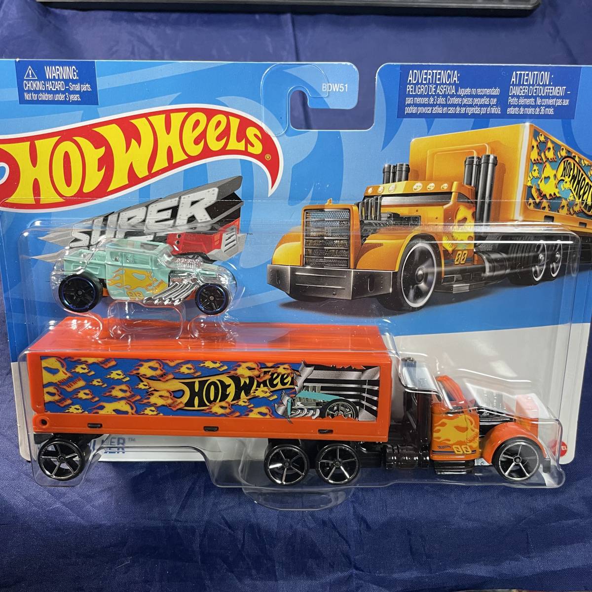 ホットウィール【US限定日本未発売】 Hot wheels SUPER RIGS ROAD 