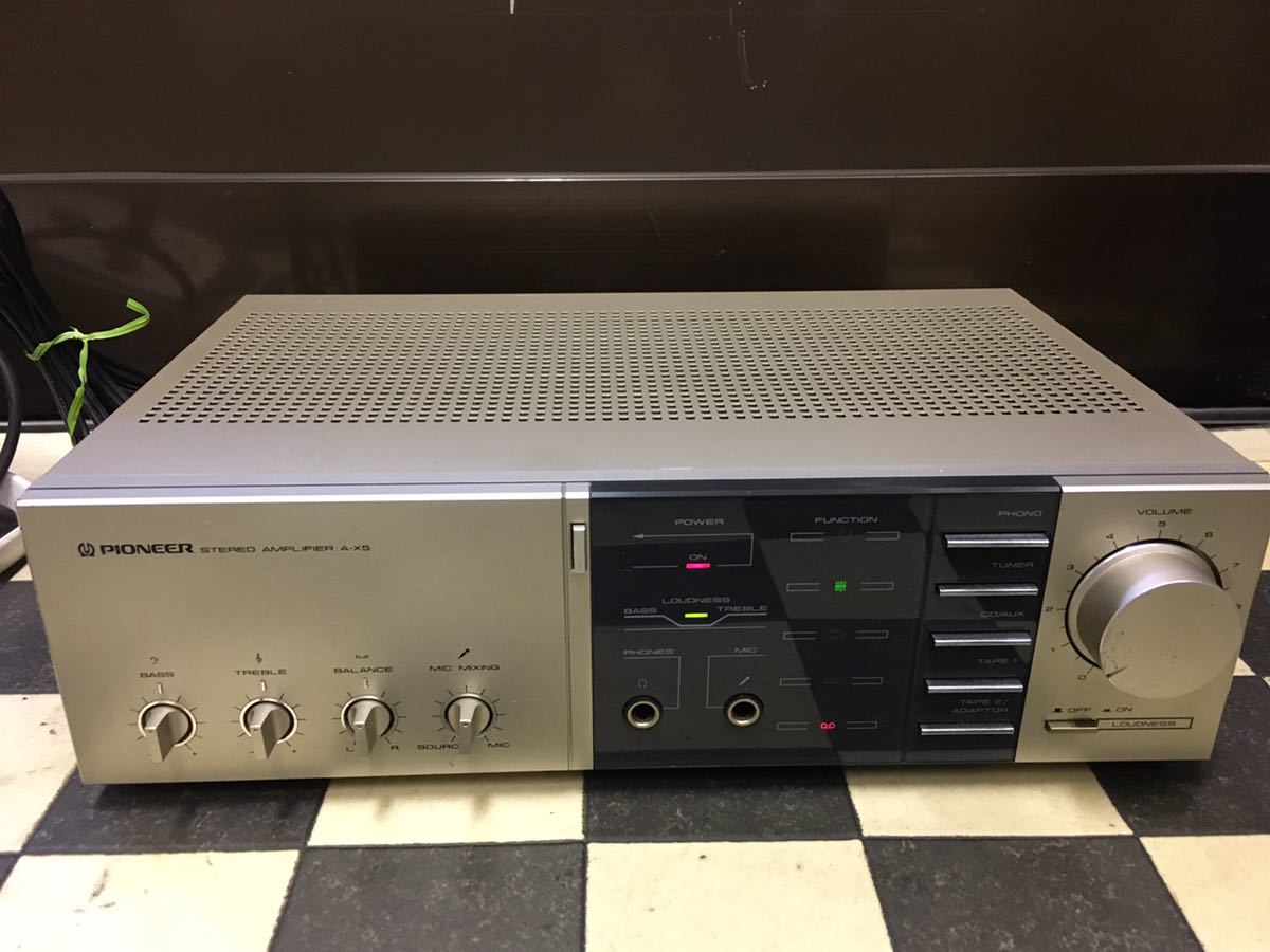 ◎動作品◎コンパクト・プリメインアンプ◎PIONEERパイオニア A-X5