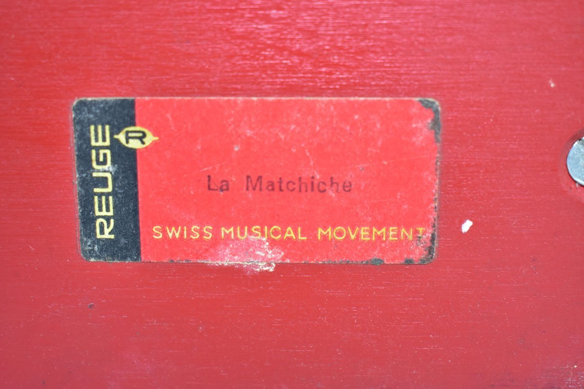 REUGE スイス製 からくり ピエロ オルゴール リュージュ La Matchiche