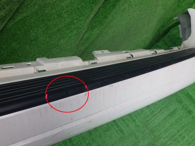120系 ランドクルーザープラド 純正リアバンパーリヤ ランクル RZJ120W