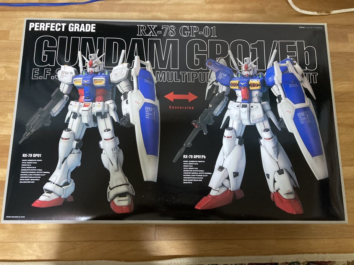 ☆PG 1/60 GUNDAM RX-78 GP01/Fb ガンダム GP01 フルバーニアン 初回