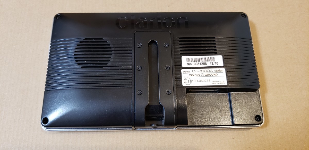 動作OK Clarion クラリオン シャッター付きバックカメラ一式セット 