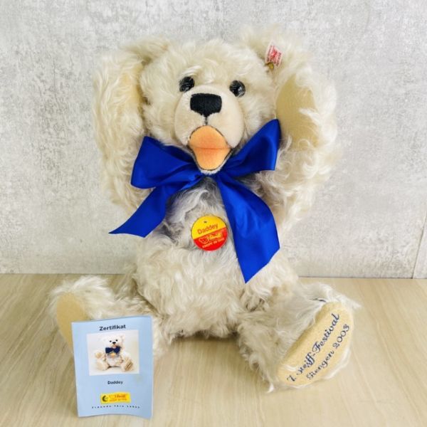 タグ付き STEIFF シュタイフ フェスティバル 2003年 ギンゲンFes限定