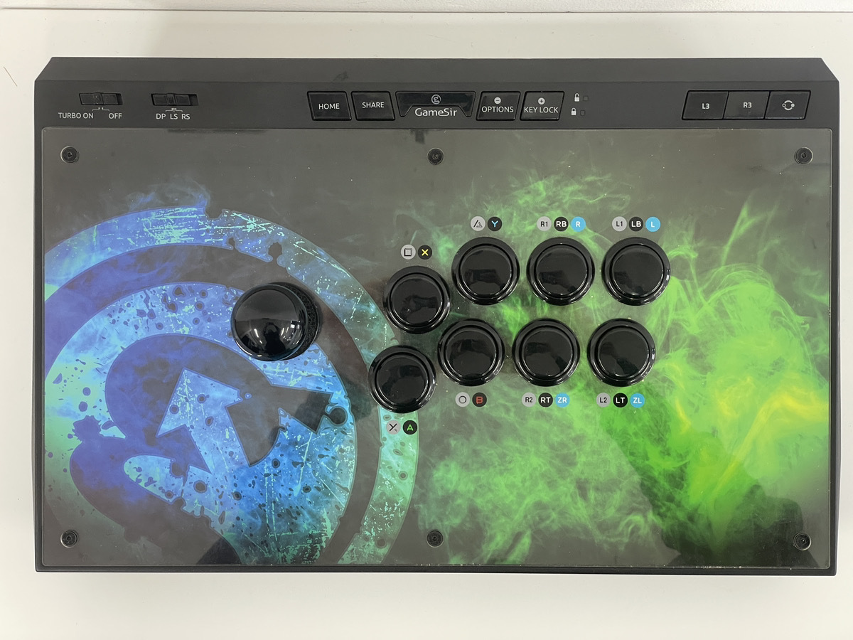 1円 GameSir C2 アーケードコントローラー アケコン ゲーム PC/PS4 
