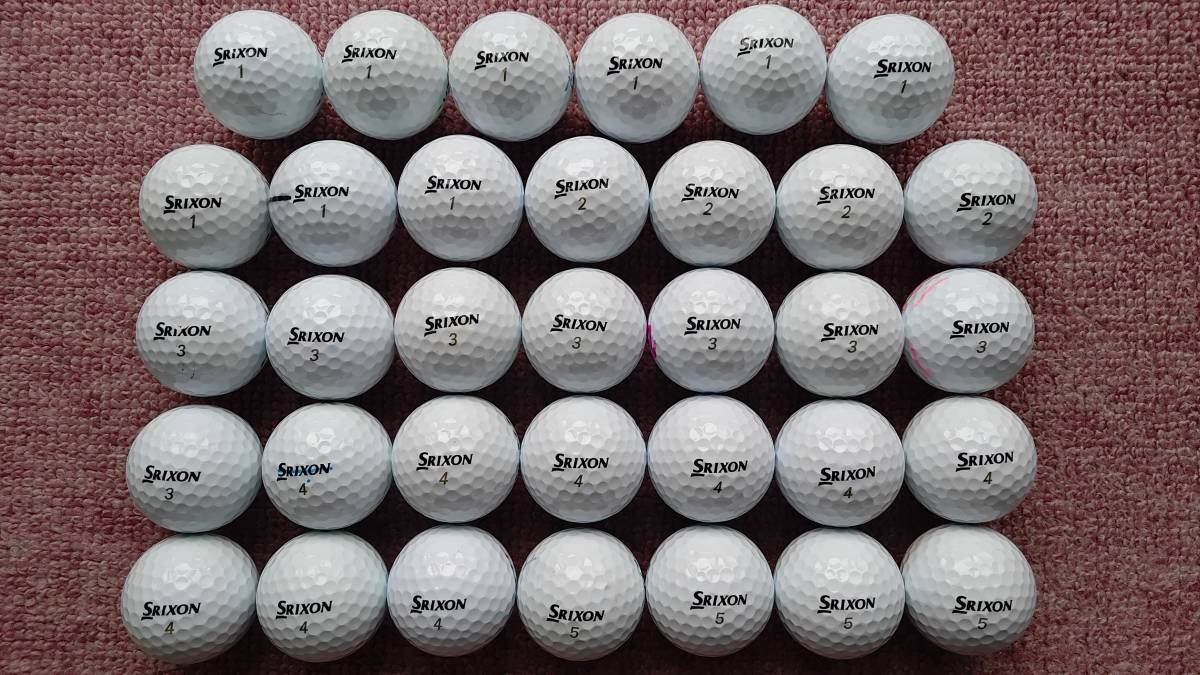 SRIXON　スリクソン　Z－STAR　ダイヤモンド　ロストボール　３４個