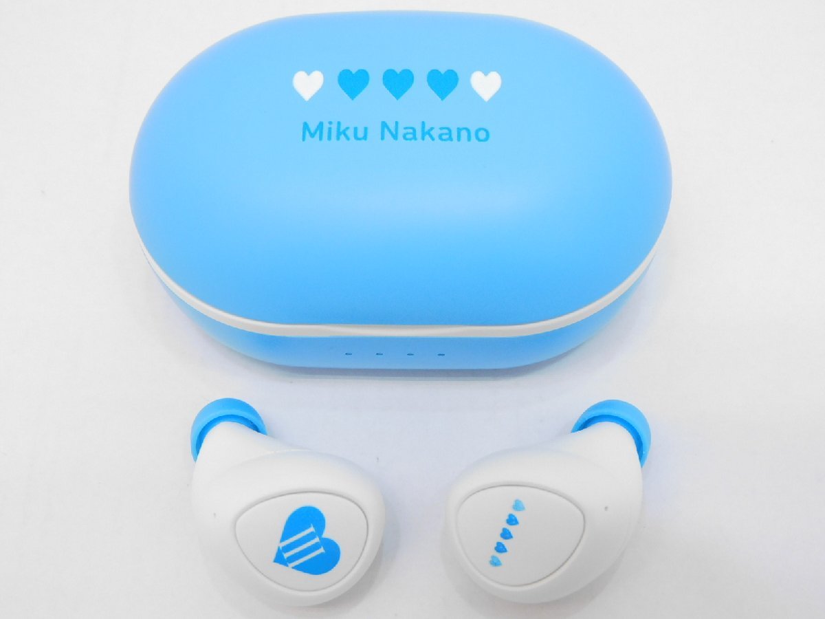 美品】 中野三玖(CV伊藤美来)モデル TRUE WIRELESS STEREO EARPHONES