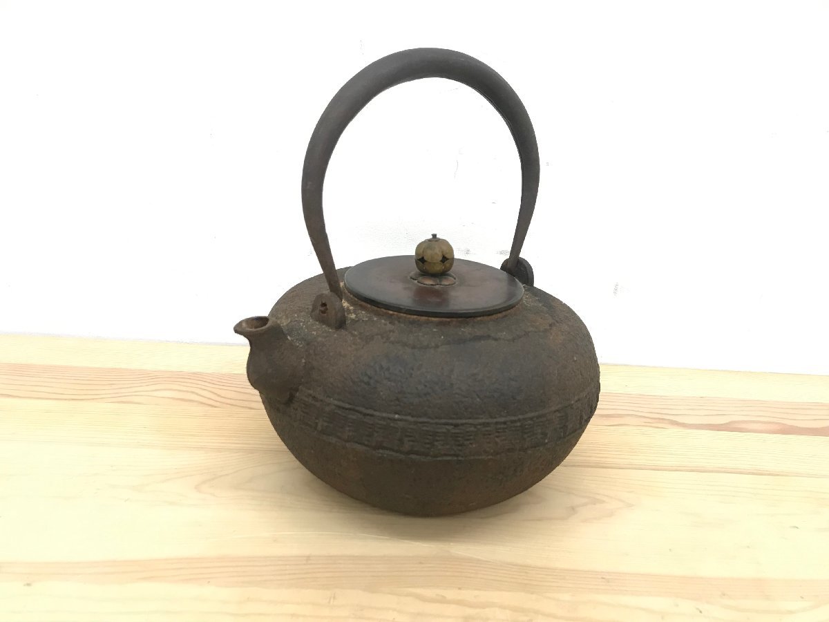 龍文堂/鉄瓶】茶道具 茶器 骨董 時代物 アンティーク 2026年最新