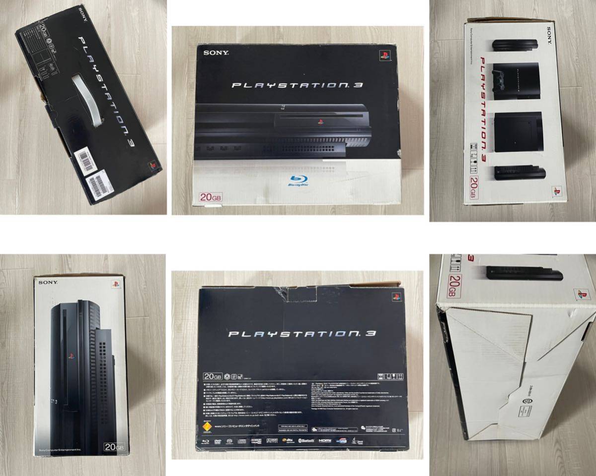 新品未使用】CECHB00 初期型 PS3本体 20GB PlayStation3 