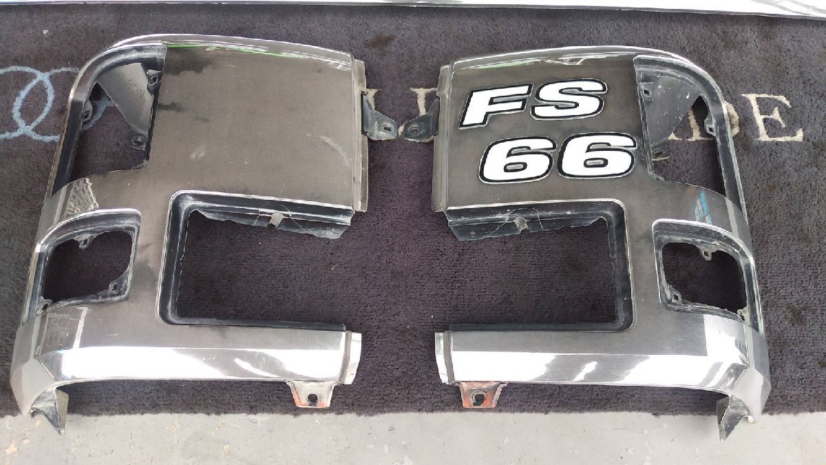 日野 ドルフィン 蜂の巣 グリル コーナーパネル L/R セット フロント