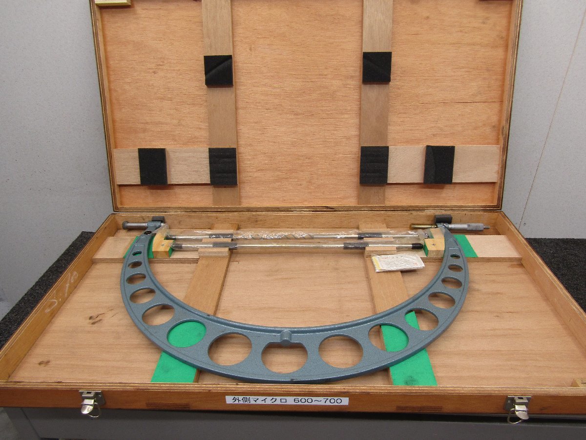 Mitutoyo 　ミツトヨ　スライドアンビル式外側マイクロメータ　OMS1-700 105-104　600-700
