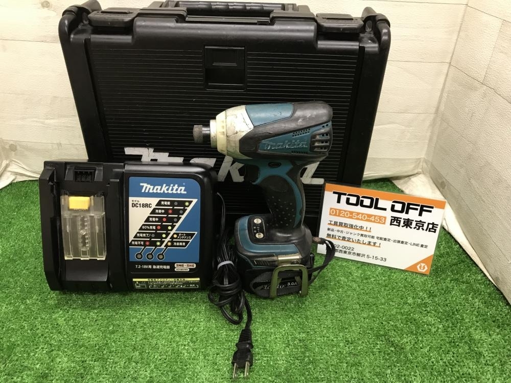 004★おすすめ商品★マキタ 充電式インパクトドライバ TD132D バッテリー、充電器