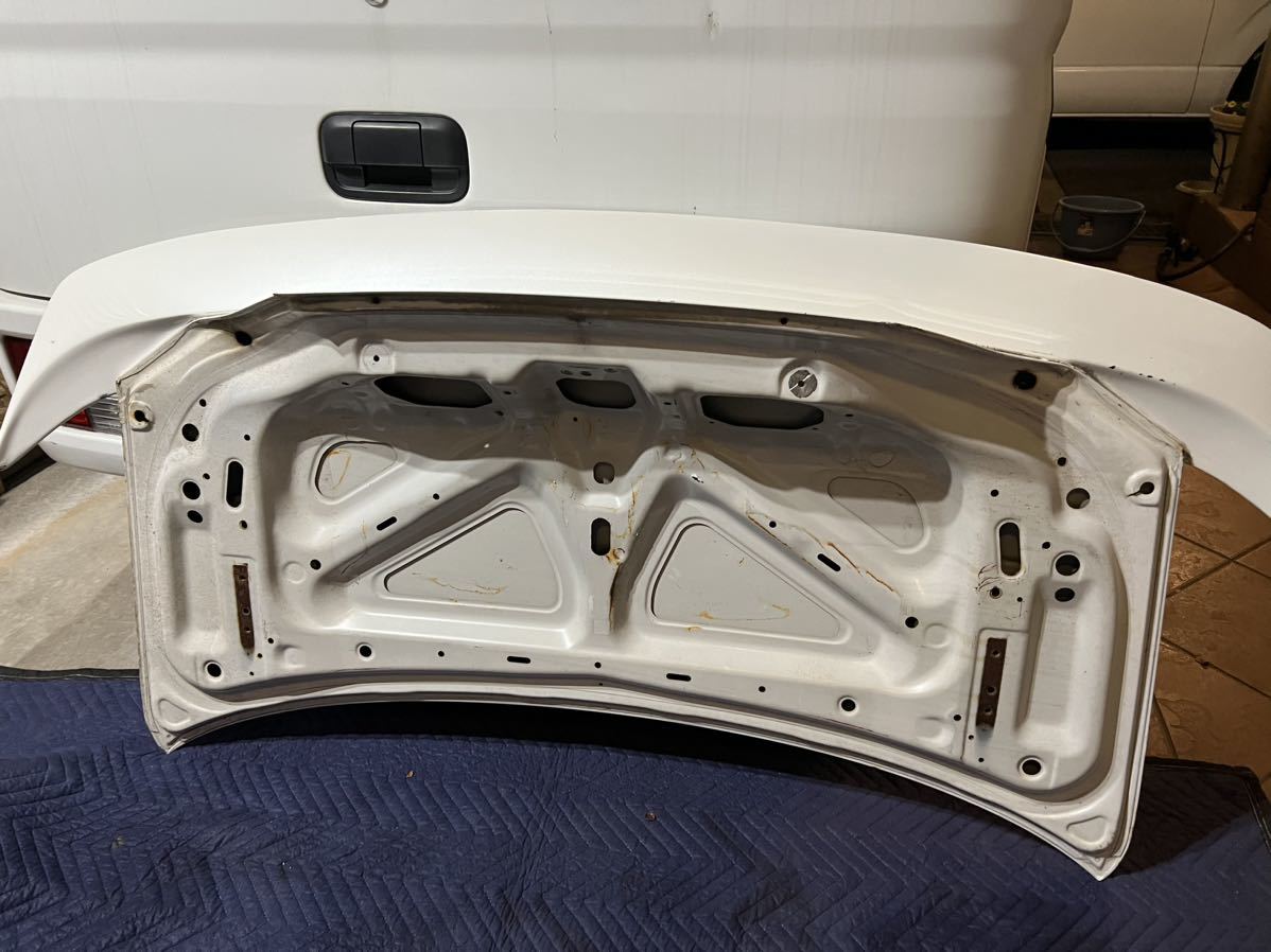 日産 シルビア S15 純正トランク D-MAX トランクスポイラー付き 穴なし  