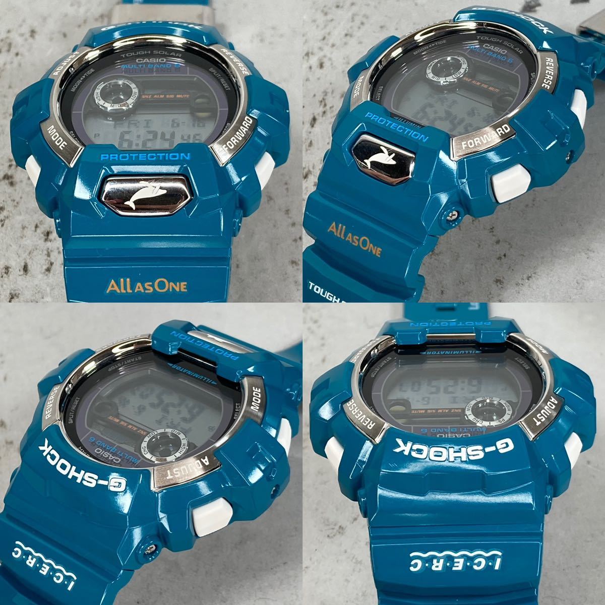 極美品G-SHOCK GWX-8900K-3JRイルカクジラ イルクジ 2012 タフソーラー 