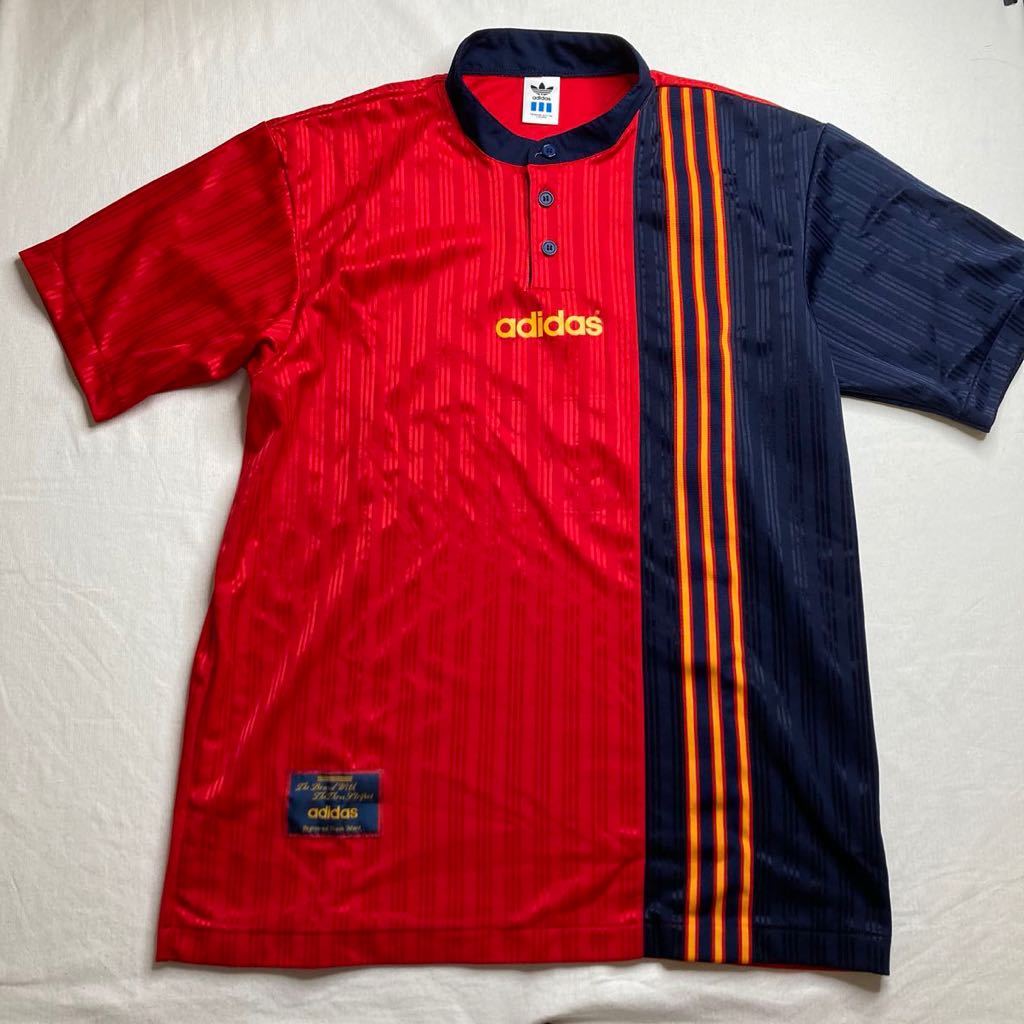 adidas アディダス 96-97 サッカー スペイン代表モデル 上下セット 90s