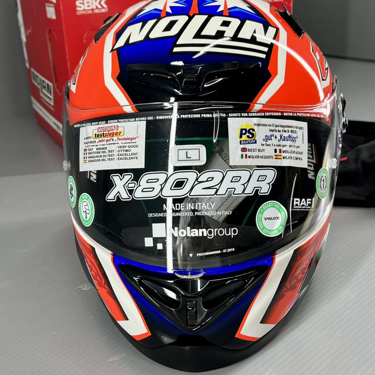 展示品 ノーラン NOLAN X-LITE X802RR ストーナー スズカ/Lサイズ フル 