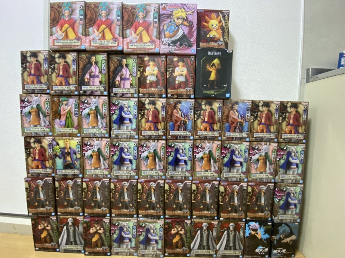 ワンピース等大量52体 未開封フィギュア まとめ売り ONE PIECE FILM 