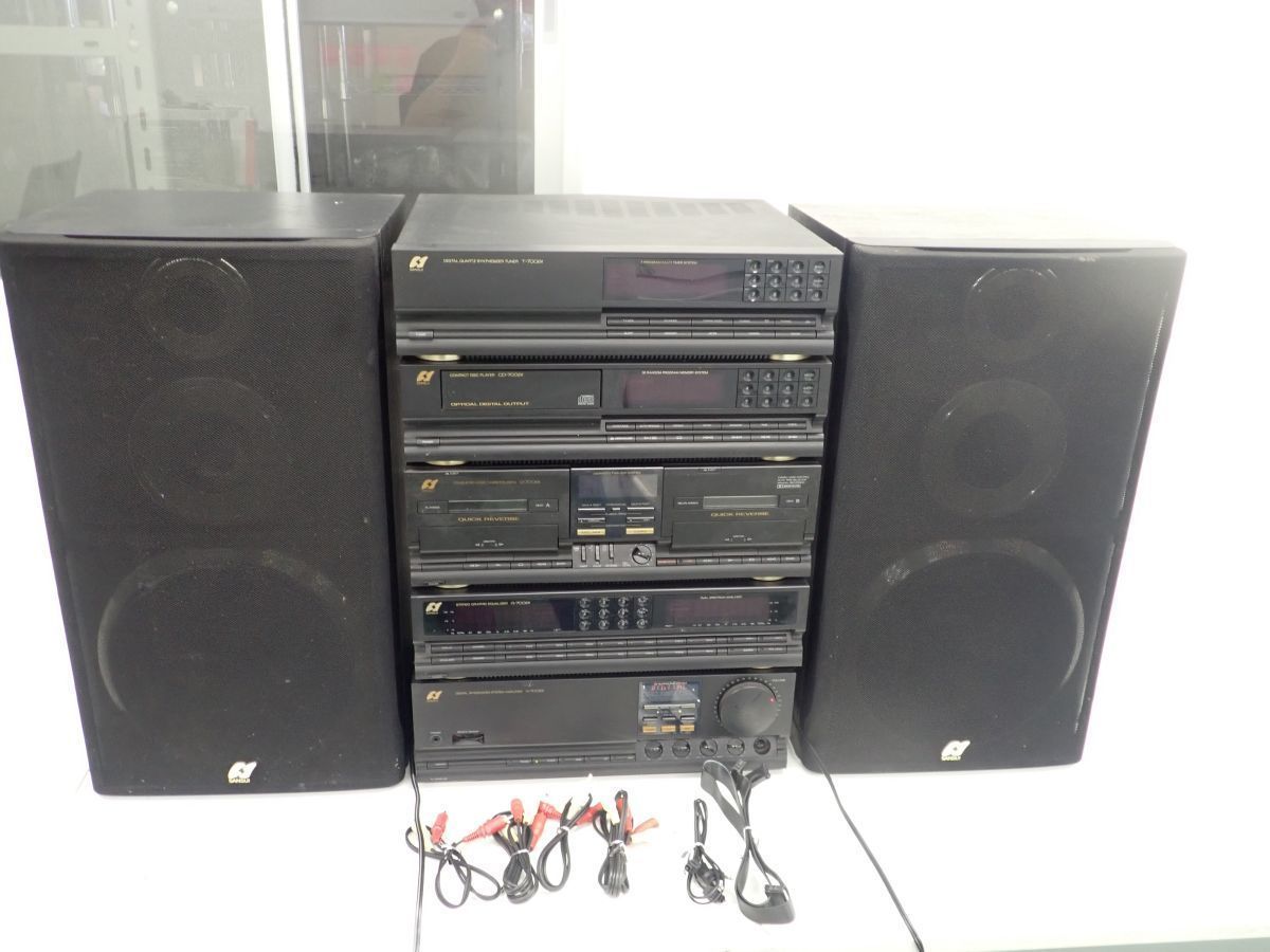 ☆営MN078 直接引き取り限定 Sansui サンスイ システムコンポ S-700Di