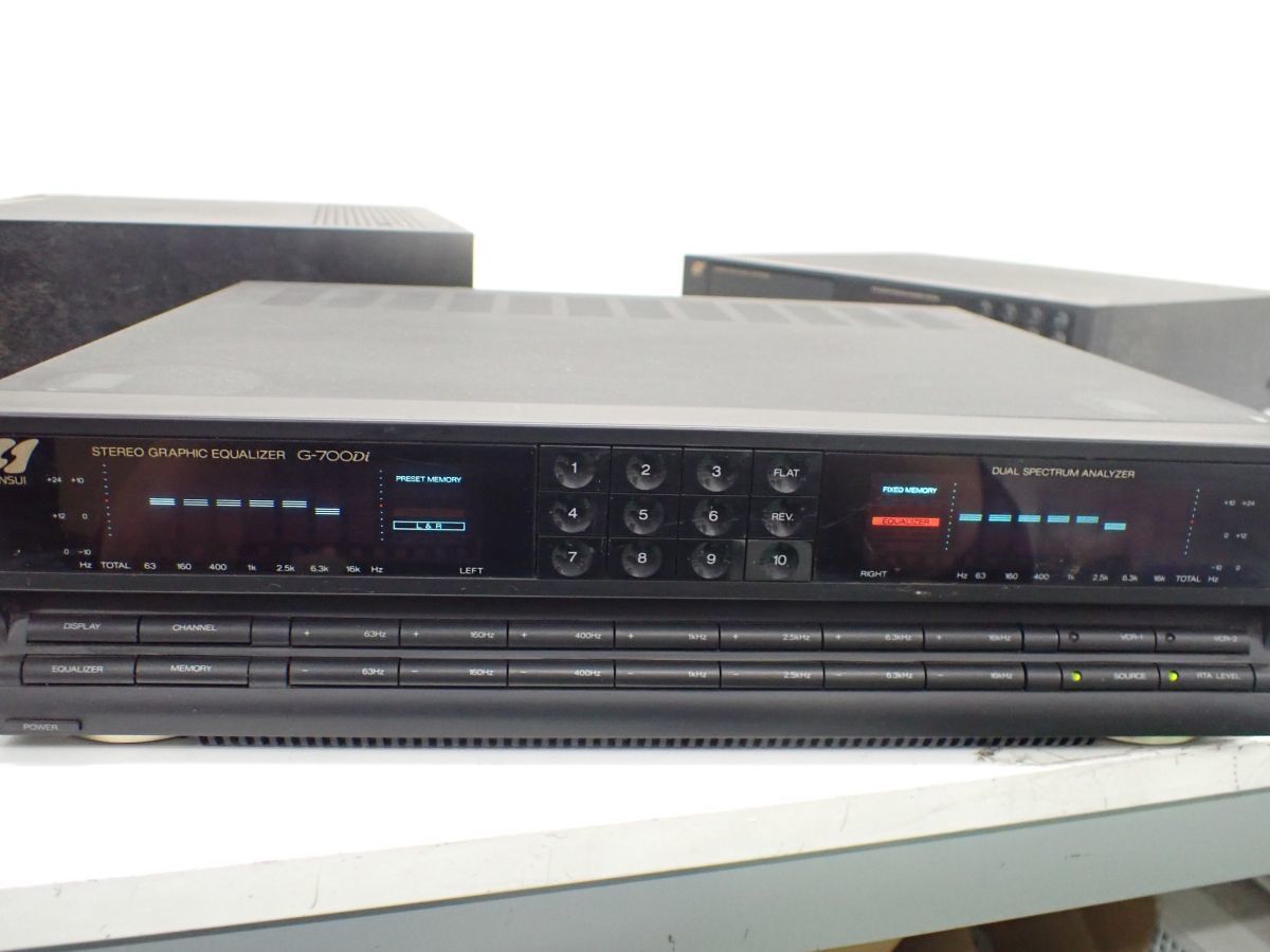 ☆営MN078 直接引き取り限定 Sansui サンスイ システムコンポ S-700Di