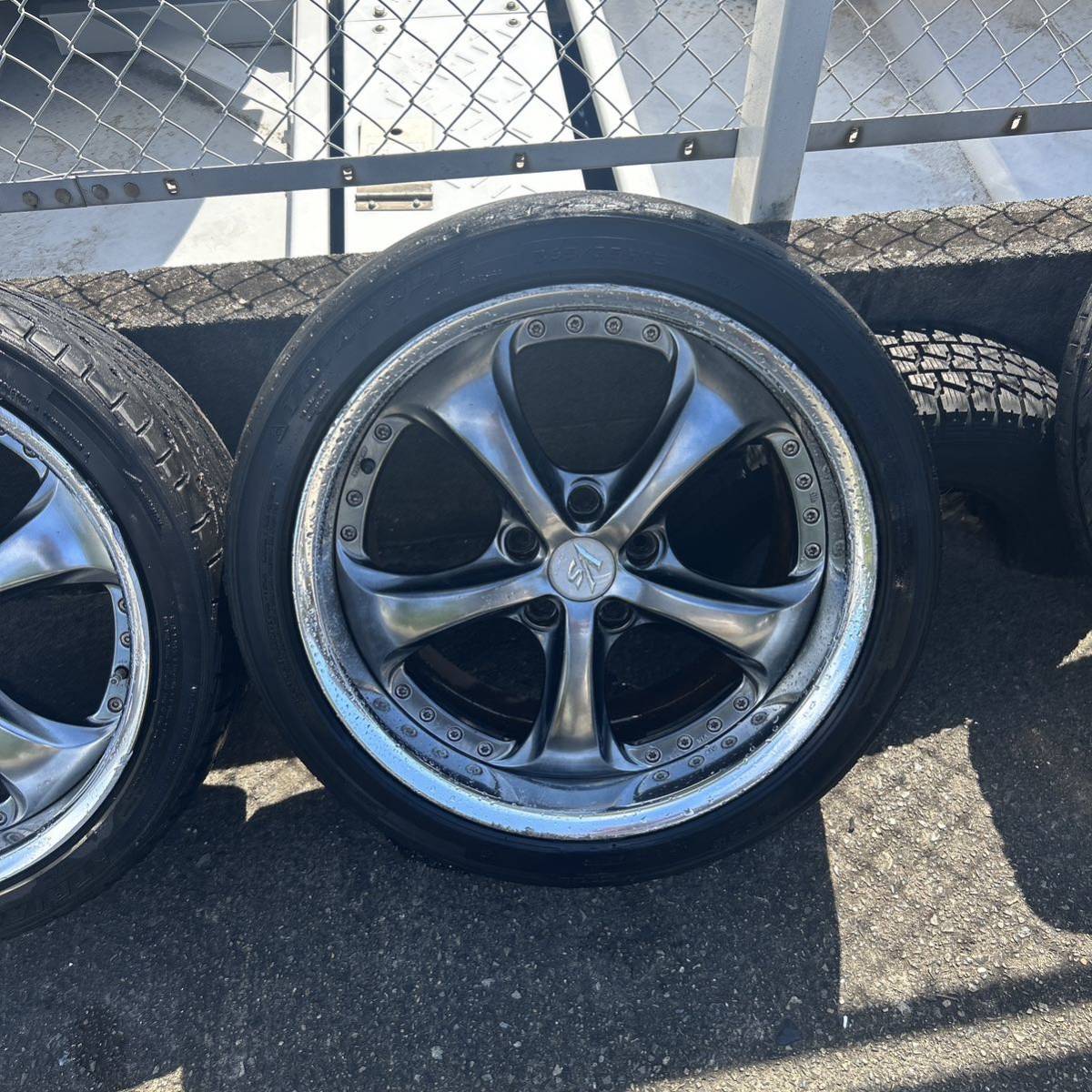 WORK vskf vs-kf ワーク 18インチ ホイール 深リム jzx100 シルビア(5 