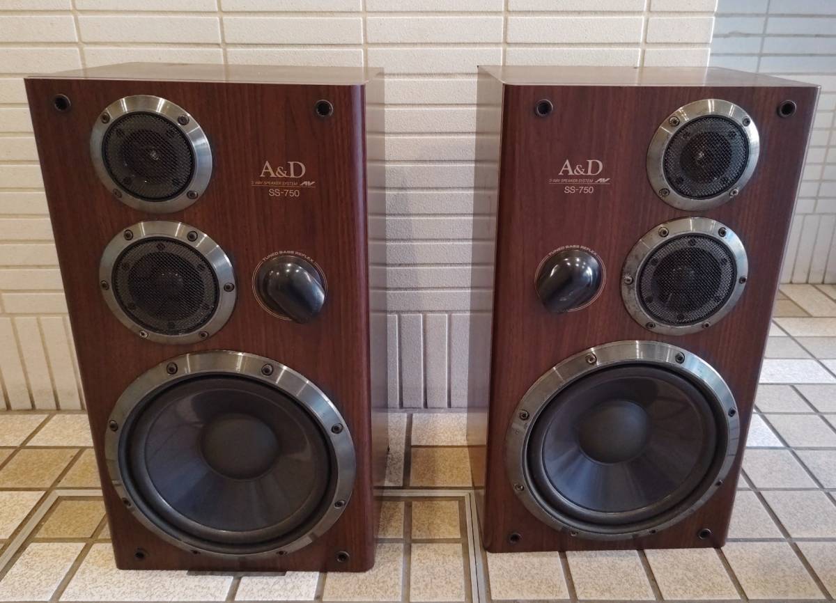 中古品』A&D 3wayスピーカー ペア SS-750 250221-030 A&D AKAI