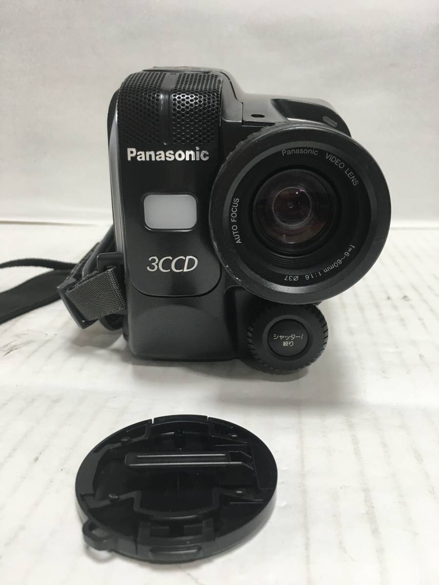 ◆◇Panasonic/NV-X100/3CCD/ビデオカメラ/バック付き/動作品/:家N2249-312ネ◇◆