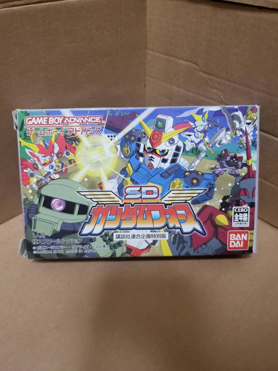 GBA ゲームボーイアドバンス SDガンダムフォース 講談社連合企画特別版 