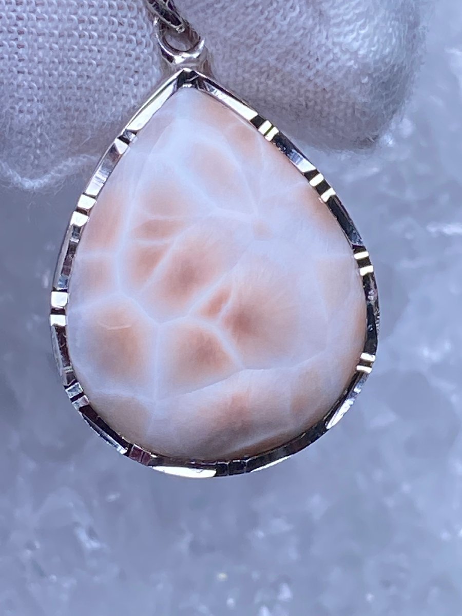 1019c741 天然石★【120Aトムソナイト】★&925銀 ペンダント 20x16mm（新品）