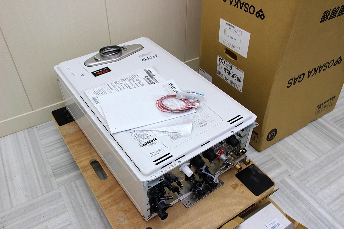 激安大特価，激安大特価，HOT 23年製 新古品 リンナイ 都市ガス 給湯器 フルオート 24号 ECOジョーズ 自動湯はり追い焚き RUF-E2406AA アルコーブ設置-2(給湯設備)｜売買されたオークション情報、yahooの商品情報をアーカイブ公 給湯設備