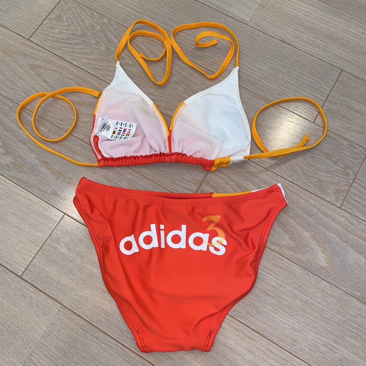 adidas スポーツ用セパレート水着（アディダス フルボディ 競泳水着 S 