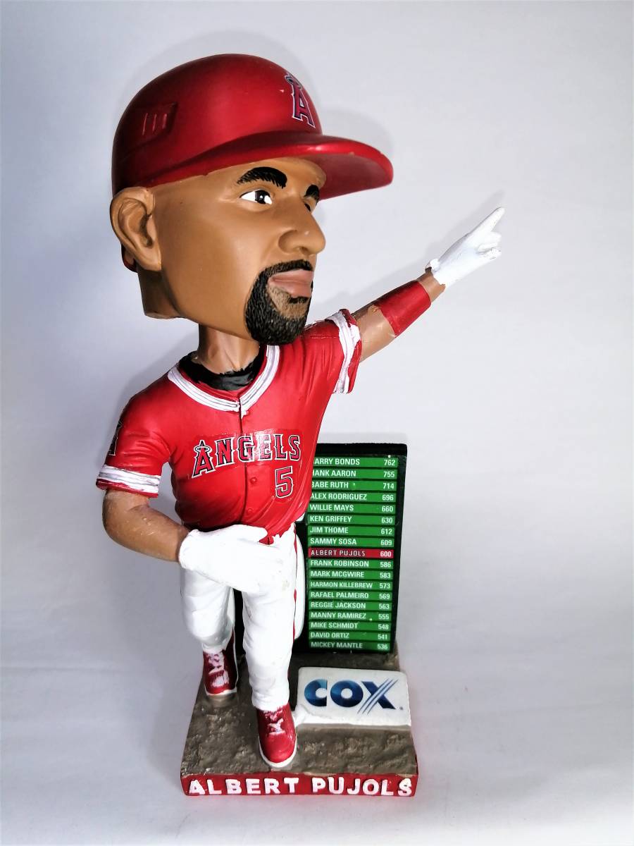 アルバート・プホルス／”600本塁打” ボブルヘッド人形 MLB Yahoo!オークション 大谷翔平 ボブルヘッド アルバート・プホルス