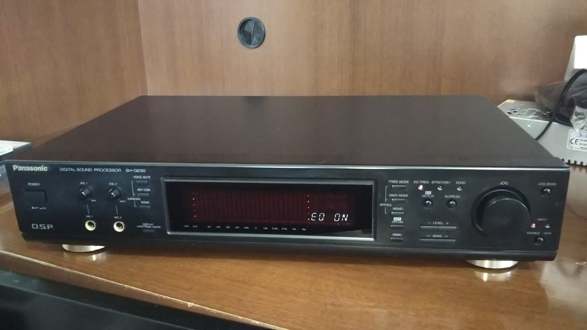 Panasonic SH-GE90 デジタルサウンドプロセッサー Panasonic SH-GE90 DIGITAL SOUND PROCESSOR DPSイコライザー 内外装