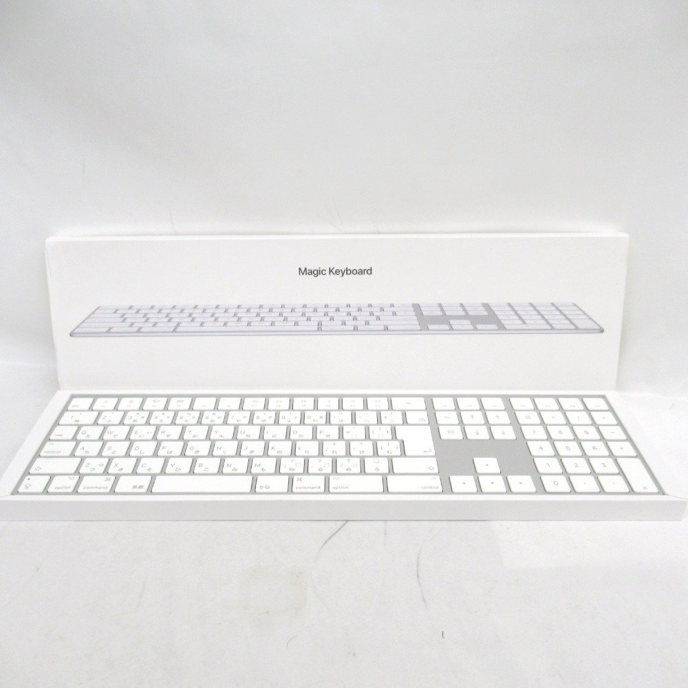 KR33921 Apple キーボード ワイヤレスキーボード テンキー付 Magic Keyboard MQ052J/A 中古