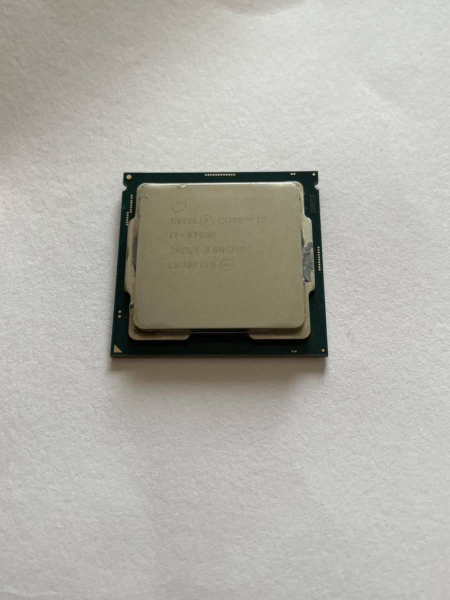 INTEL R Core i7 9700K 第9世代 Intel Core CPU up Lake) 第9