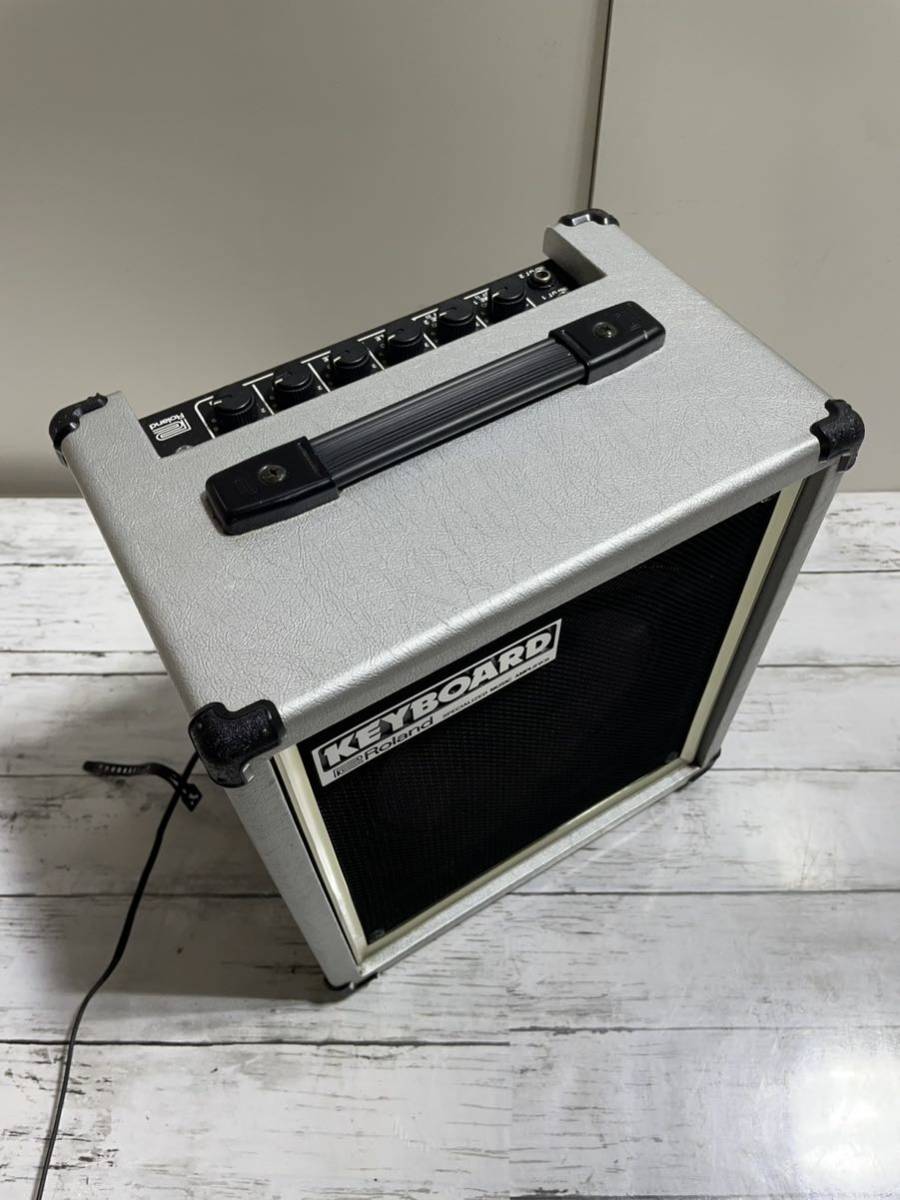 23D06-41：現状品 Roland ローランド CK-40 CUBE-40 キーボードアンプ 