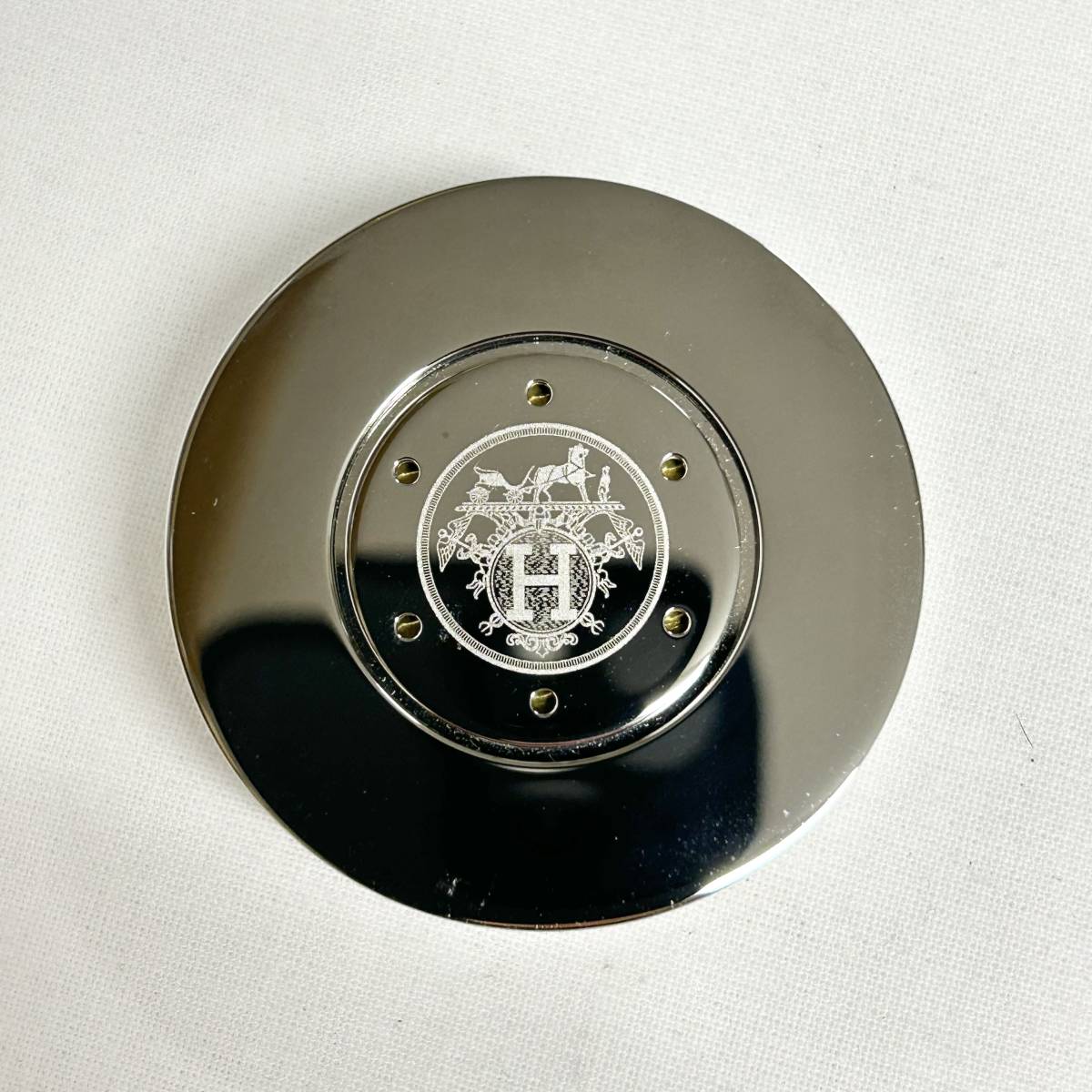 1円スタート 電池交換済み エルメス PE-CL1.510 クリッパーリーベル 